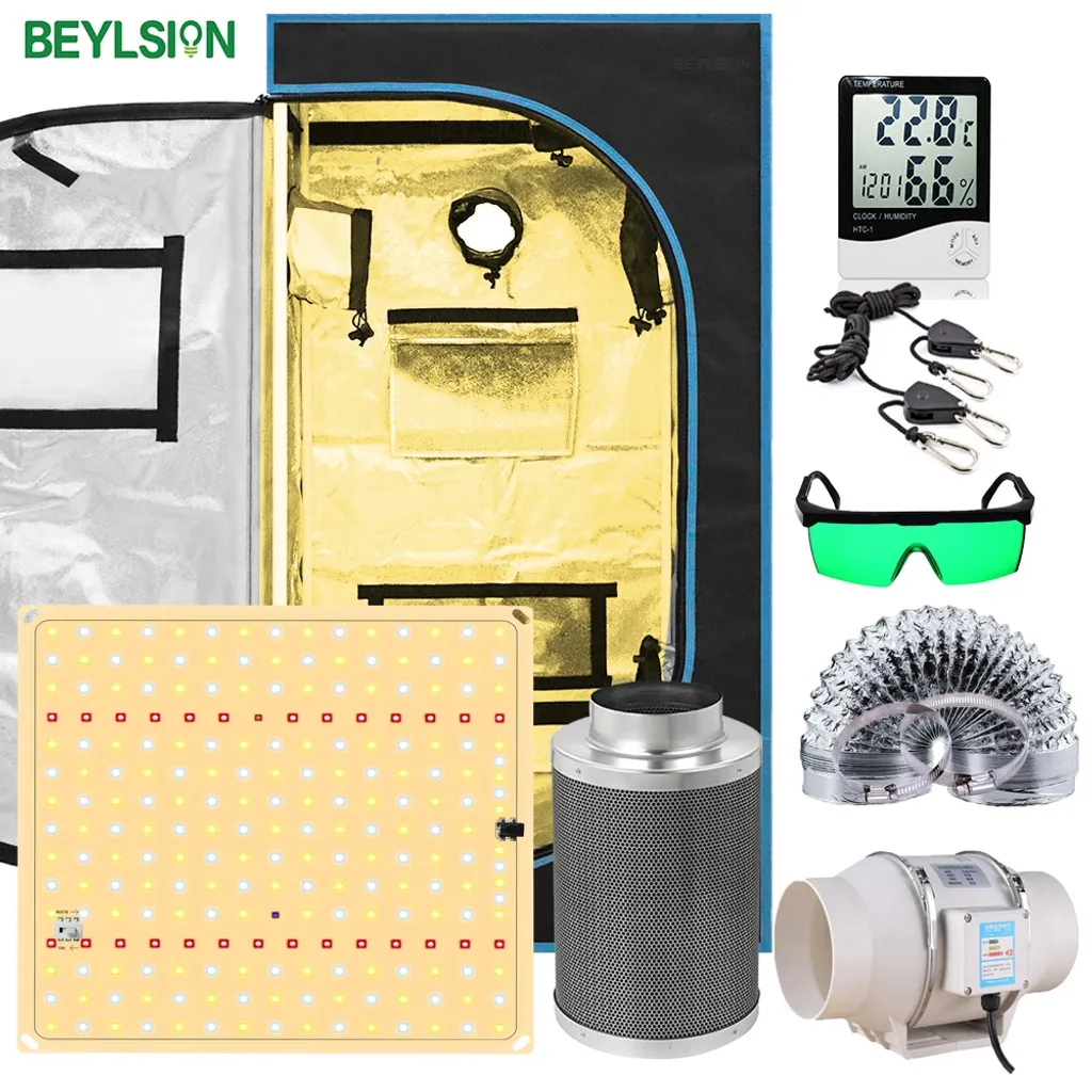 Pack de Culture Intérieure pour Débutant : LED et Tente 60x60x120cm