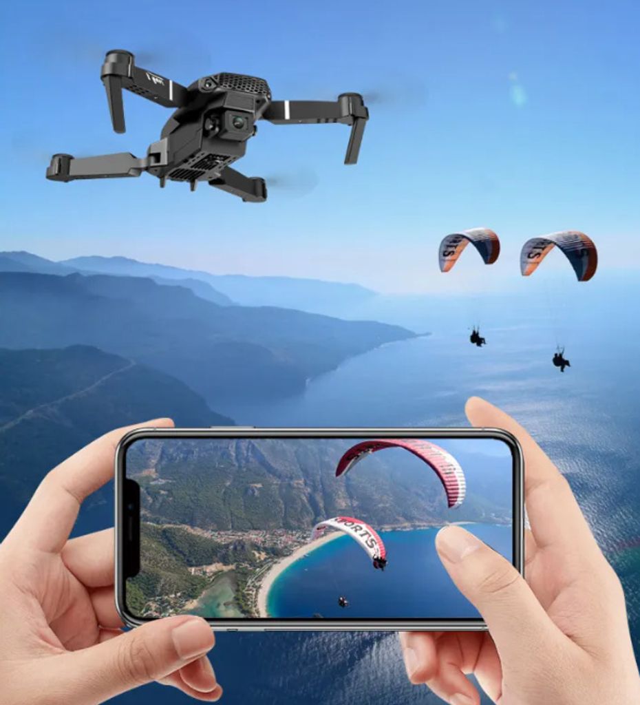 Mini dron s kamerou E88 Pro Obrázok produktu 2