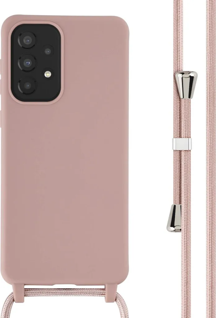 Offerta Cover iMoshion Samsung A33 Rosa Sabbia con Cinturino - 1