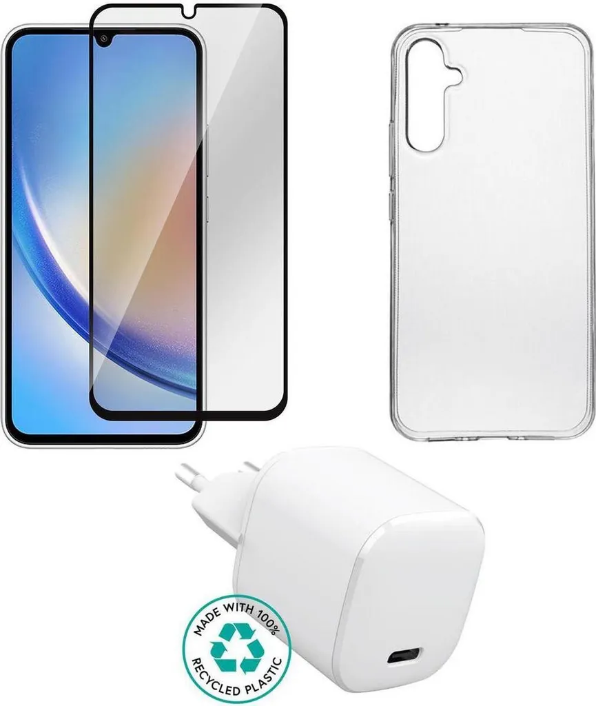 Kit de protection Samsung Galaxy A14 eSTUFF antichoc et ultra-clair