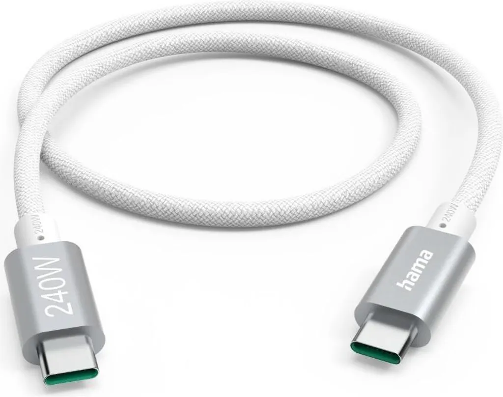 Hama Cavo USB completo da 1,5 m USB 3.2 Gen 1 (3.1 Gen 1) USB C Bianco (00201721)