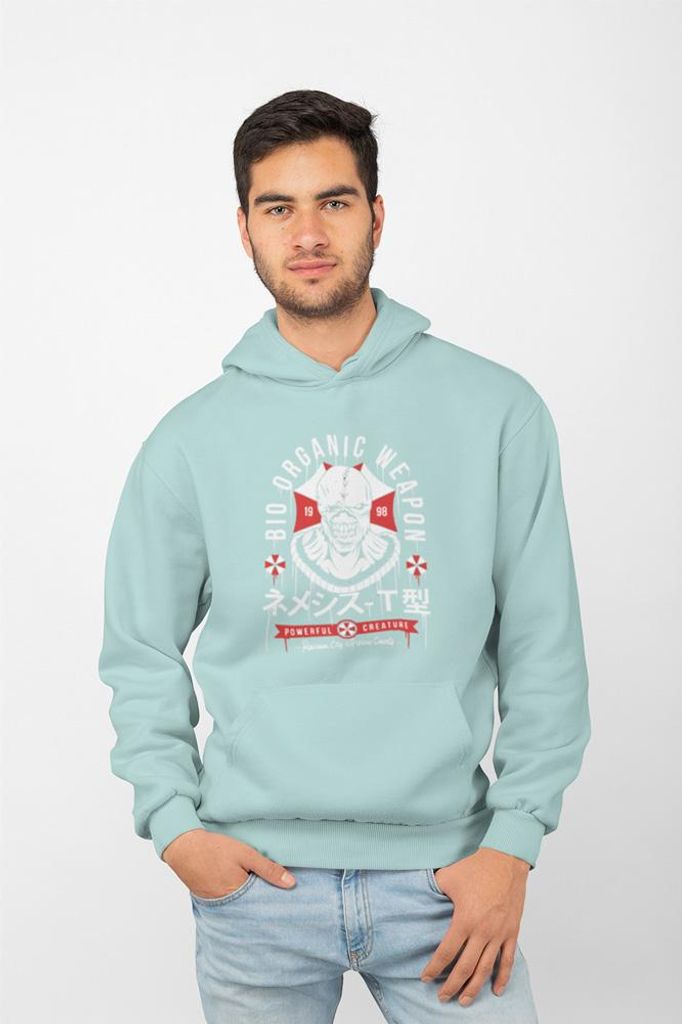 D&B Uni Hoodie MO00046 Weapon MintGrün-Größe M