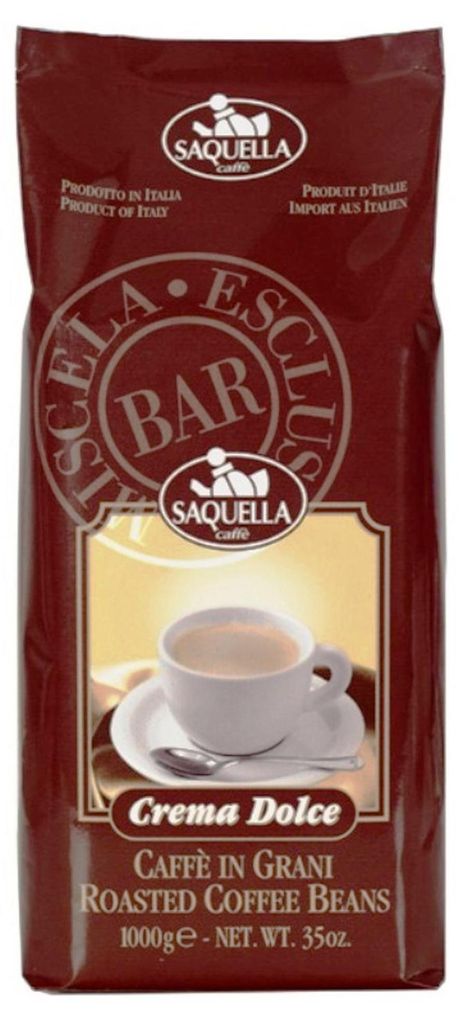 Saquella Caffè Crema Dolce – Exkluzivní směs pro kavárny – Obrázek produktu 