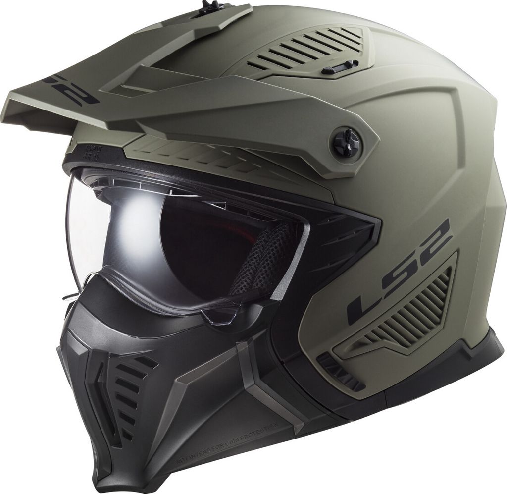 Motocyklová přilba LS2 OF606 Drifter Matná Písková Velikost Obrázek produktu 