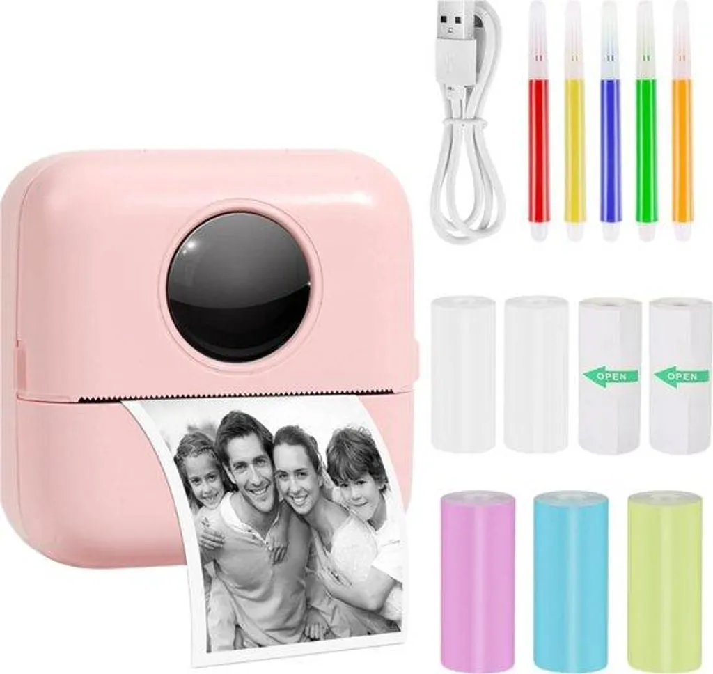 Mini imprimante Bluetooth pour notes de cours et organisation bureau stickers