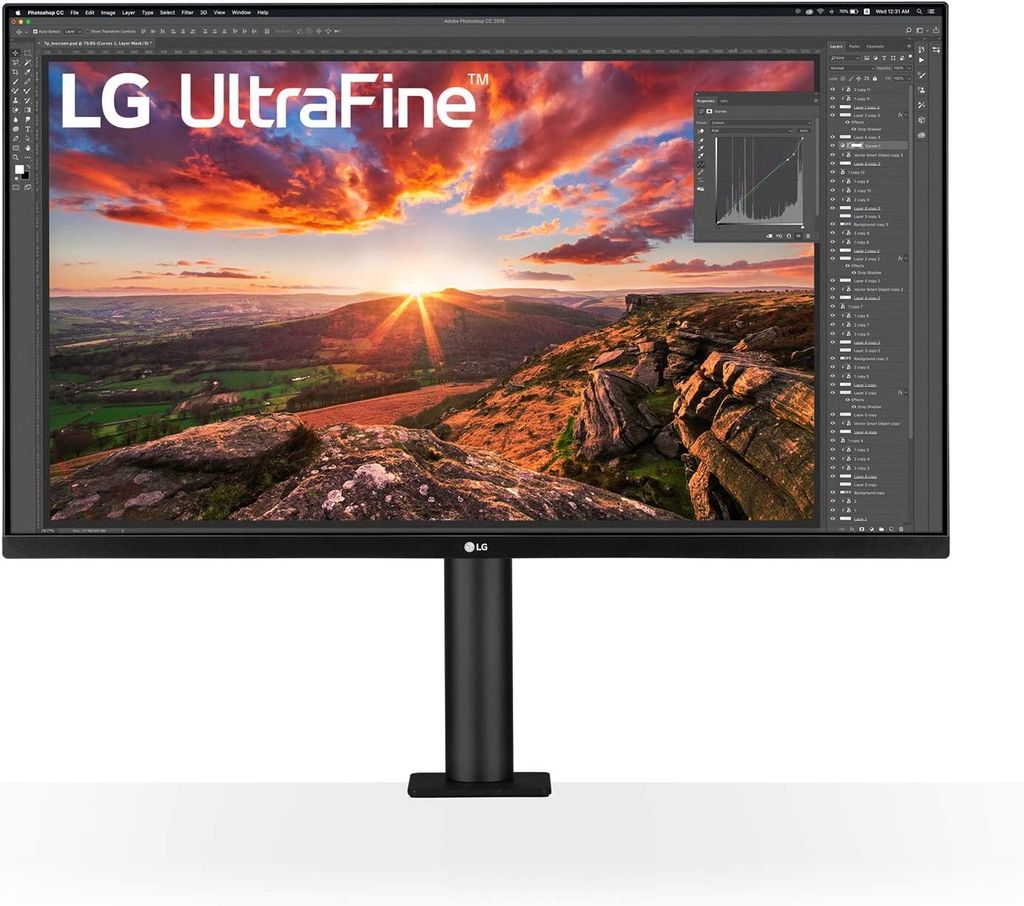 LG 32" 32UN880P-B Ergoline HDMI DP USB-C USB black Obrázok produktu 