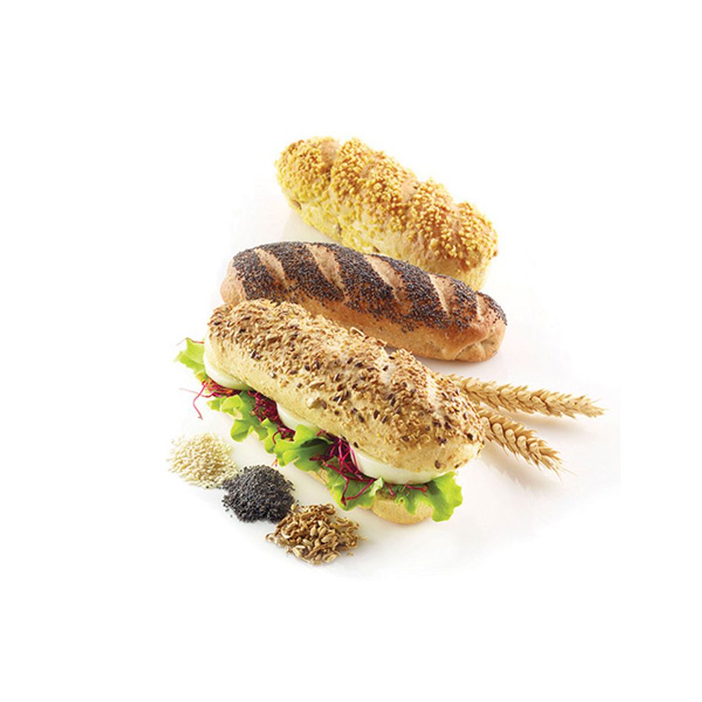 Mini-Baguette-Backform 20,4 x 30,8 cm