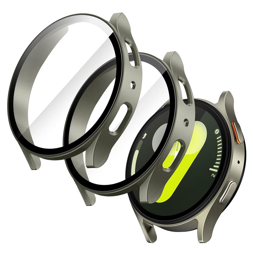 2 Stück Hülle mit Schutzfolie für Samsung Galaxy Watch 7 Produktbild 