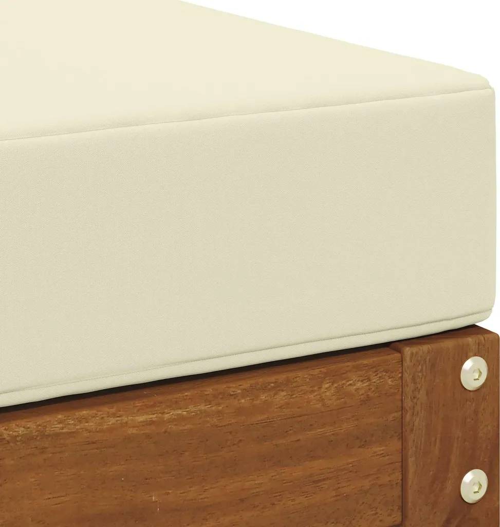 Sgabello Panca vidaXL in Acacia 79 cm - Arredo Naturale per Casa - 5