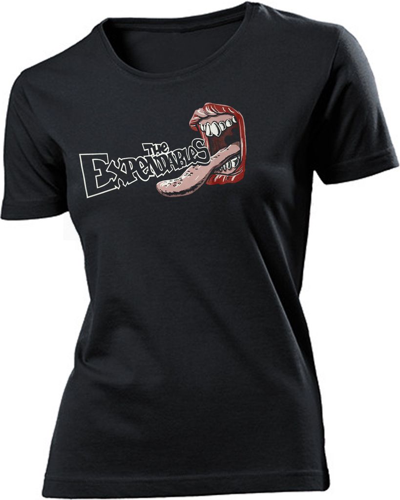 Expendables - Spitting Mouth, Girl-Shirt