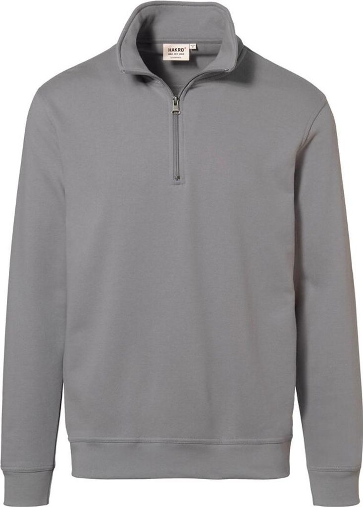HAKRO Zip-Sweatshirt Premium 451, titan, 2XL Produktbild 