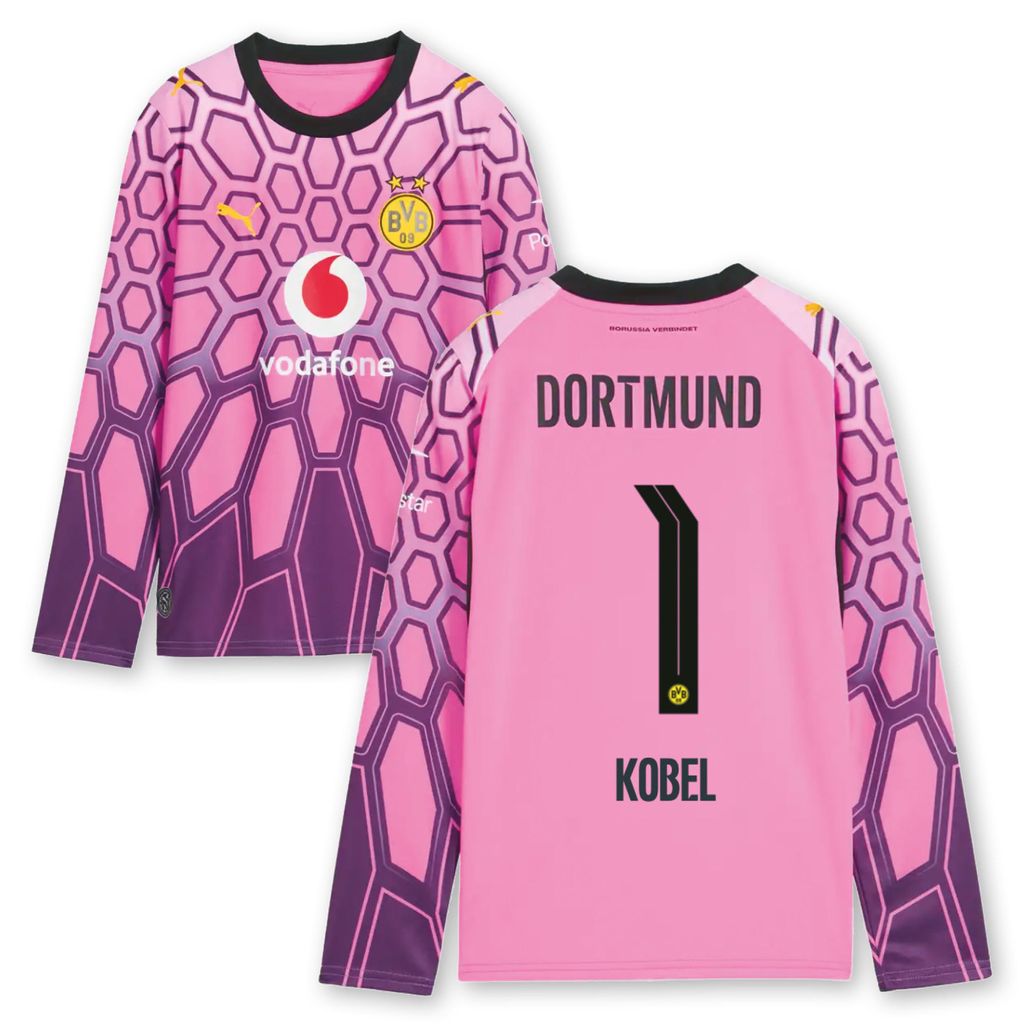 BVB Torwarttrikot purple Saison 2026/27 Flock: Kobel - Größe: 164