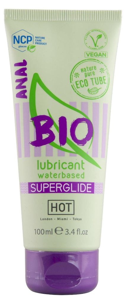 Hot - Lubrifiant Bio À Base D'eau Anal 100 Ml Image du produit 