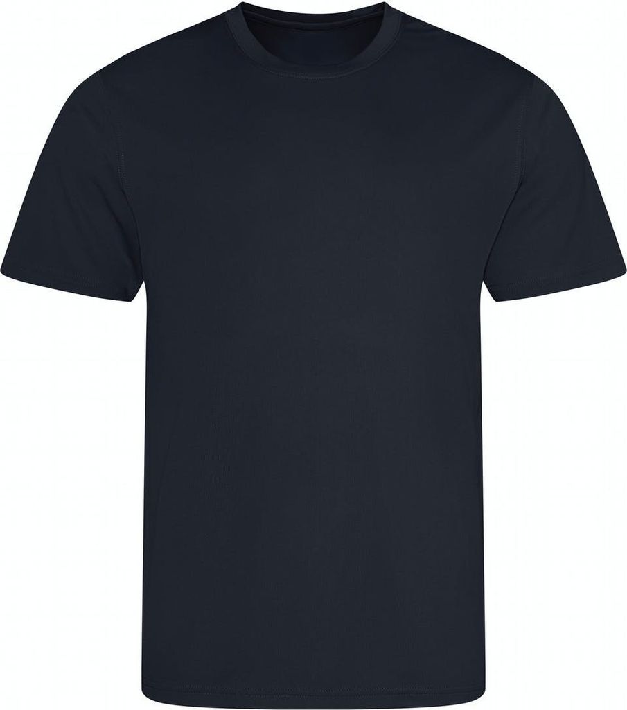 AWDis Cool - T-Shirt recyceltes Material für Herren/Damen Uni PC4718 (S) (Dunkelblau)