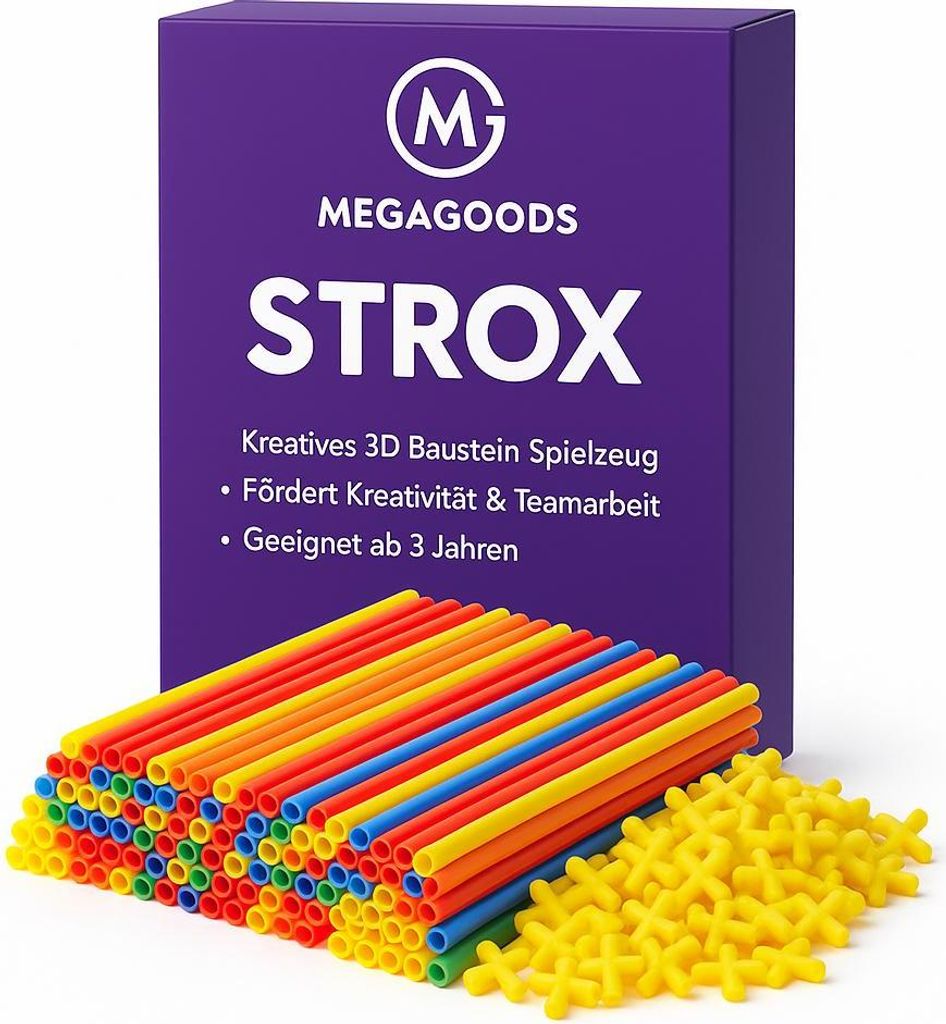 Bausteine-Set bunte Konstruktionsstrohhalme Lernspielzeug DE.