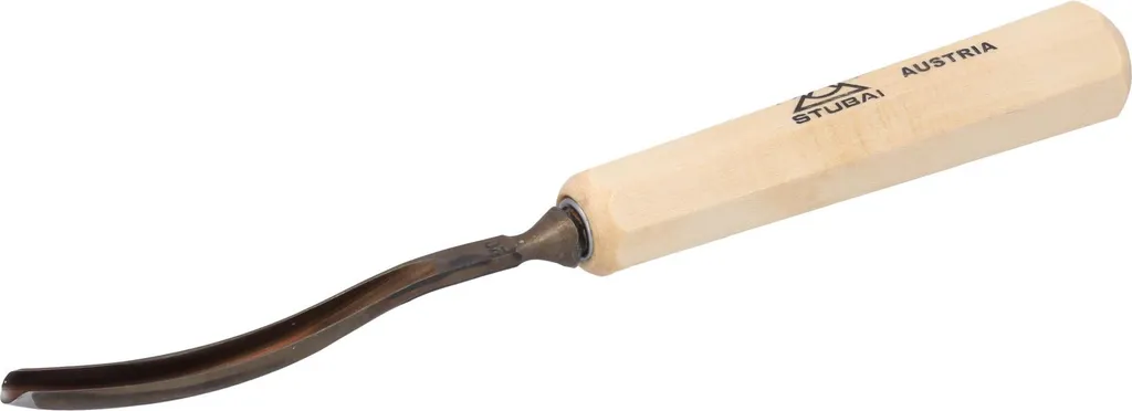Stubai 522005 Scalpello Curvo Serie 52 Forma 20 - Sgorbia Professionale