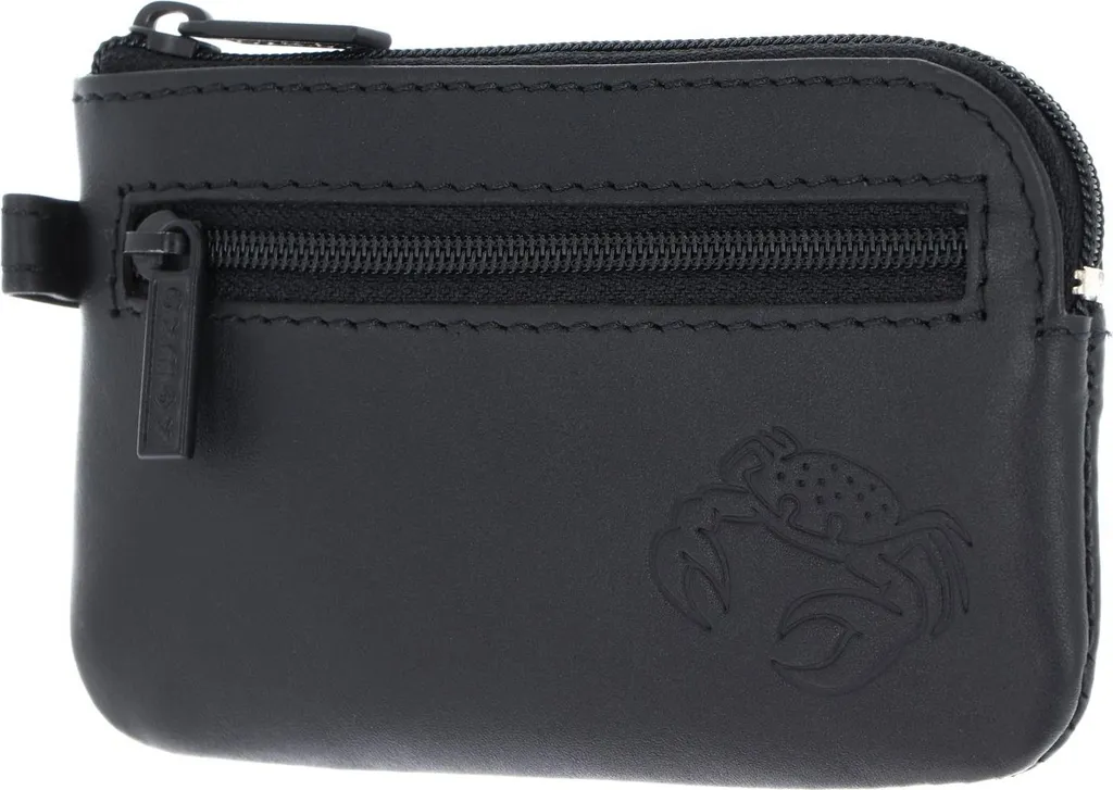 Oxmox Key Case Leather Crab 2.0 Nero | L'accessorio Chic e Pratico