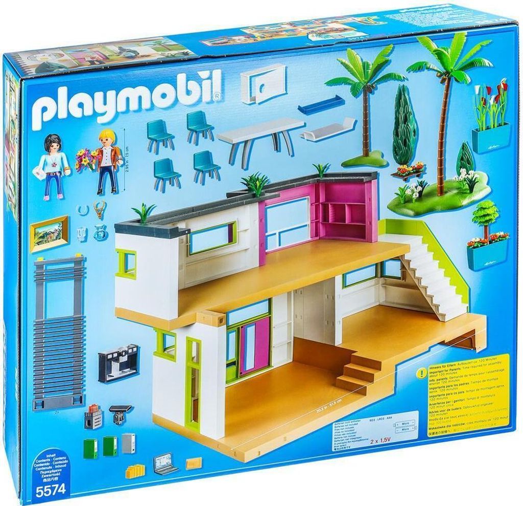 PLAYMOBIL 5574 City Life Moderne Luxusvilla Produktbild 10