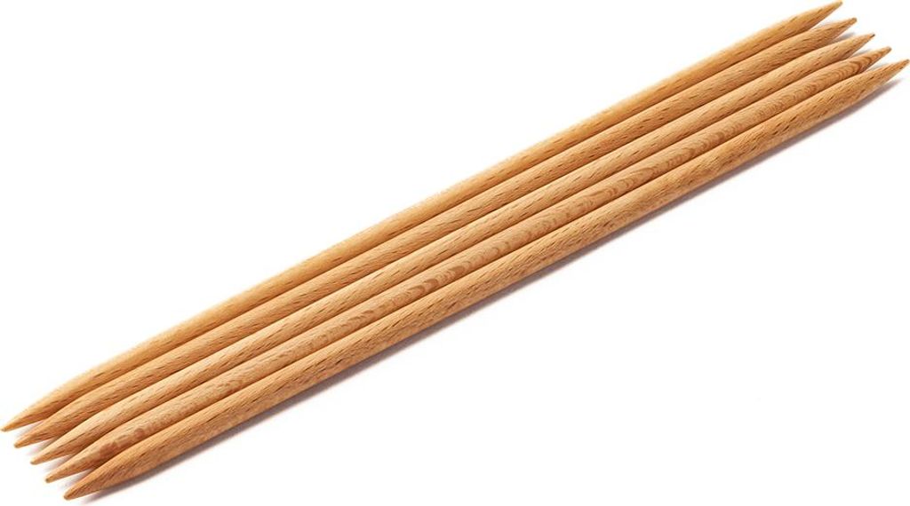 Lana Grossa - Strumpfstricknadel Holz Buche 20cm 5.0mm Produktbild 
