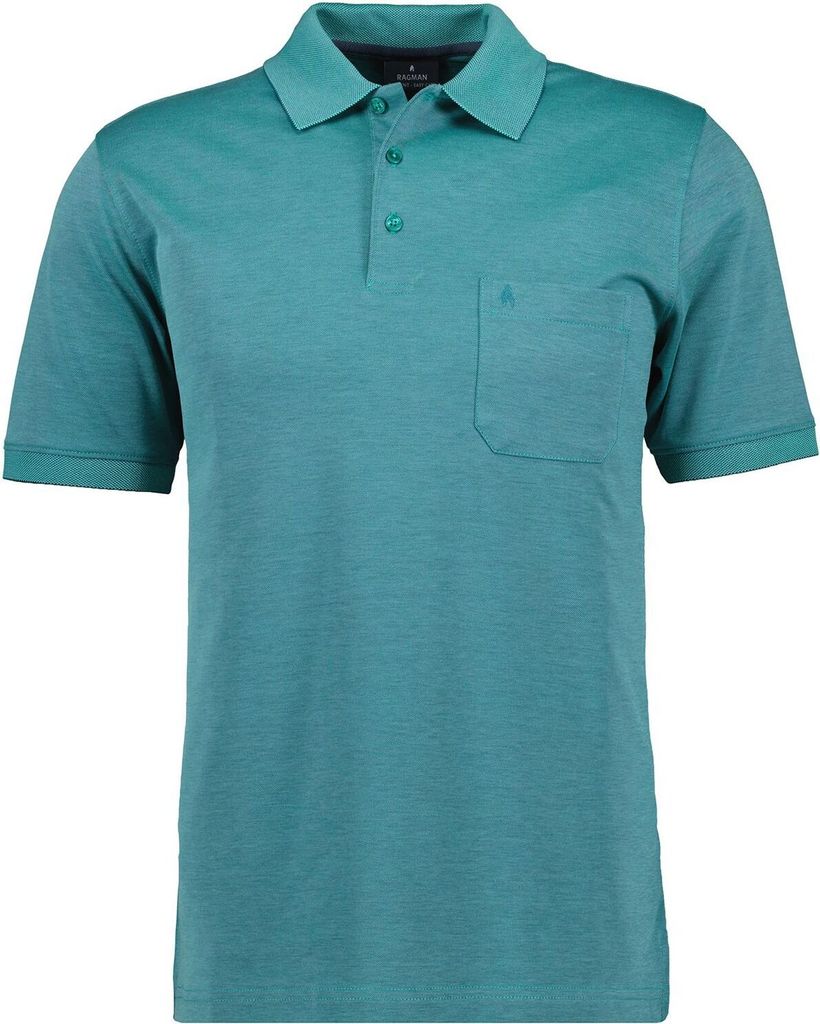 Ragman H-Polo Polo Soft-Knit uni