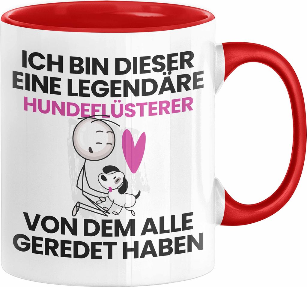 Hundeflüsterer Geschenk Tasse Lustige Geschenkidee Geburtstag für Hundeflüsterer Ich Bin Dieser Legendäre Hundeflüsterer Von Dem Alle Geredet ...