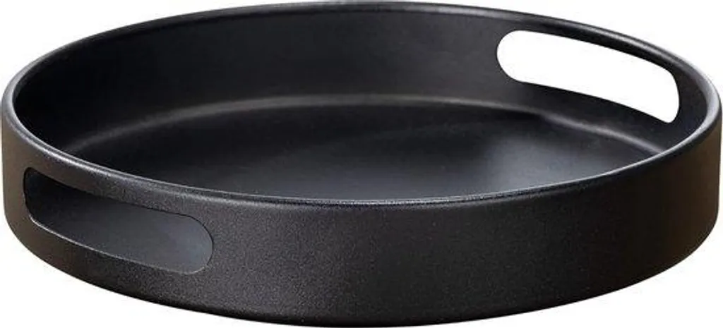 Rangement d'épices pivotant noir Ø 26 cm pour placards et plans de travail