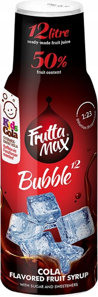 FruttaMax sciroppo COLA 500ml Immagine del prodotto 