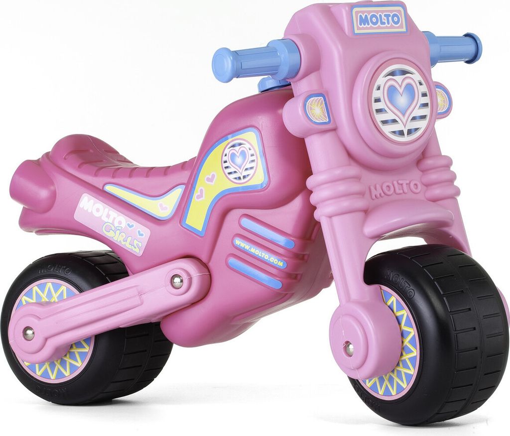 Dětské chodítko Motorka Molto Cross Pink Obrázek produktu 