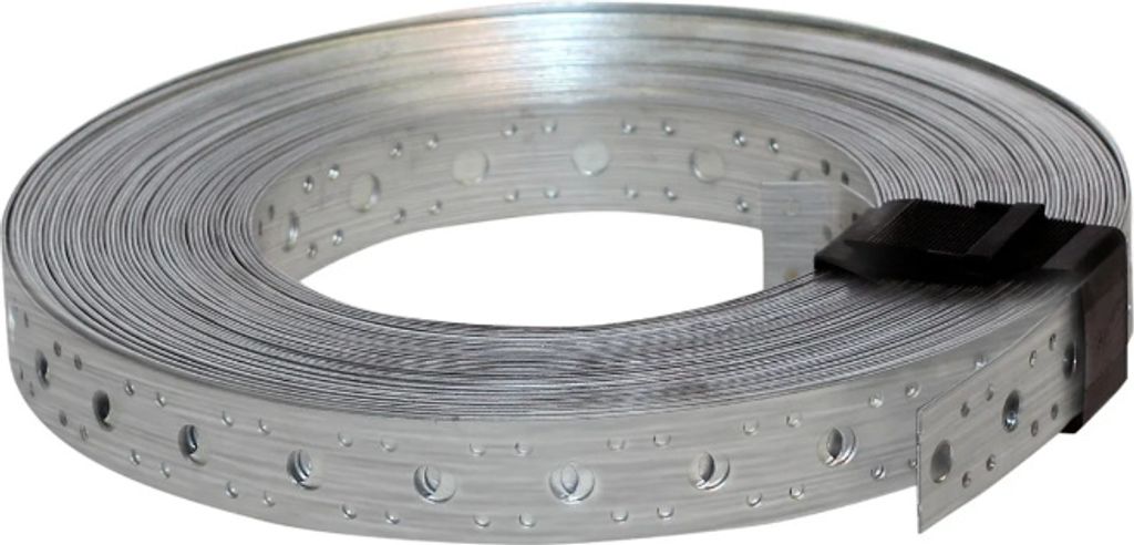 BKshop | Lochband - Montageband - 25 x 1,0 mm - 25 m Rolle Produktbild 