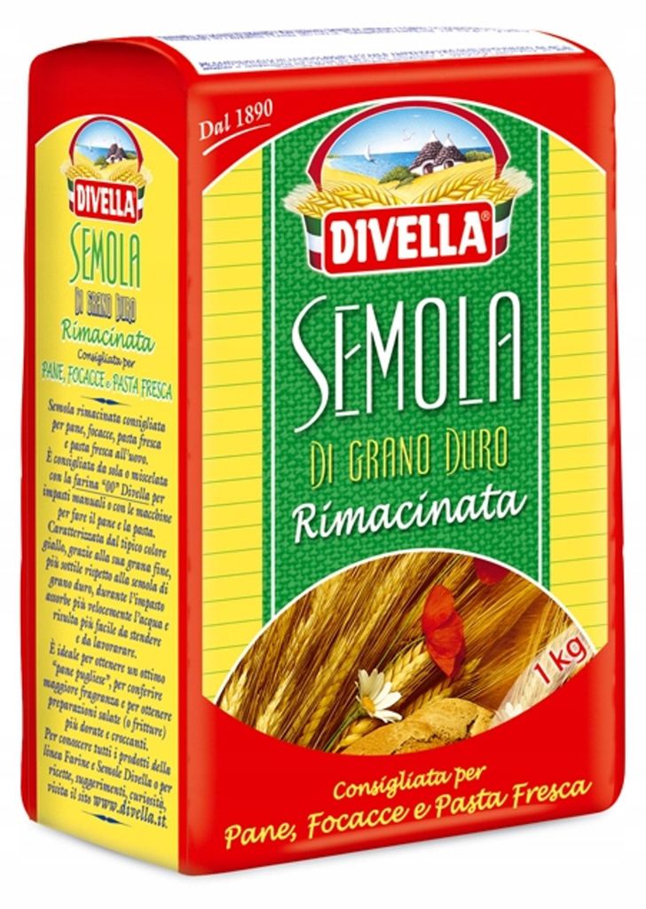 Divella Hartweizengrieß Semola di Grano duro Rimacinata Produktbild 