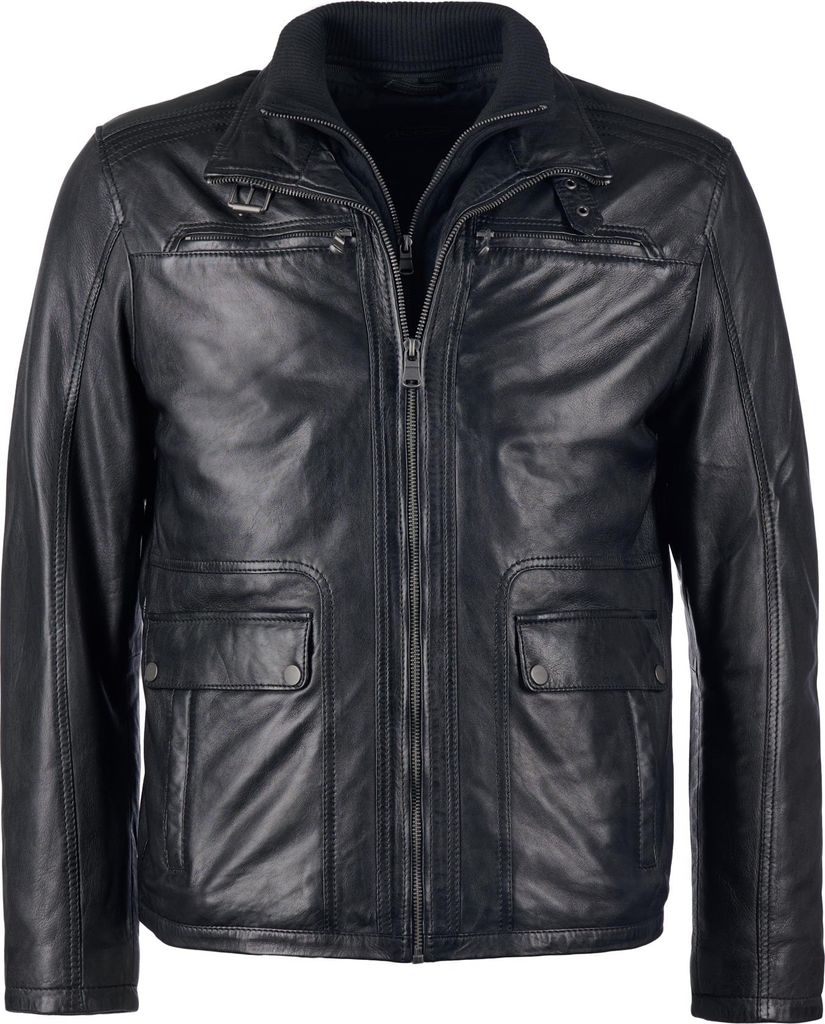 JCC Lederjacke 40785 Herren black 54