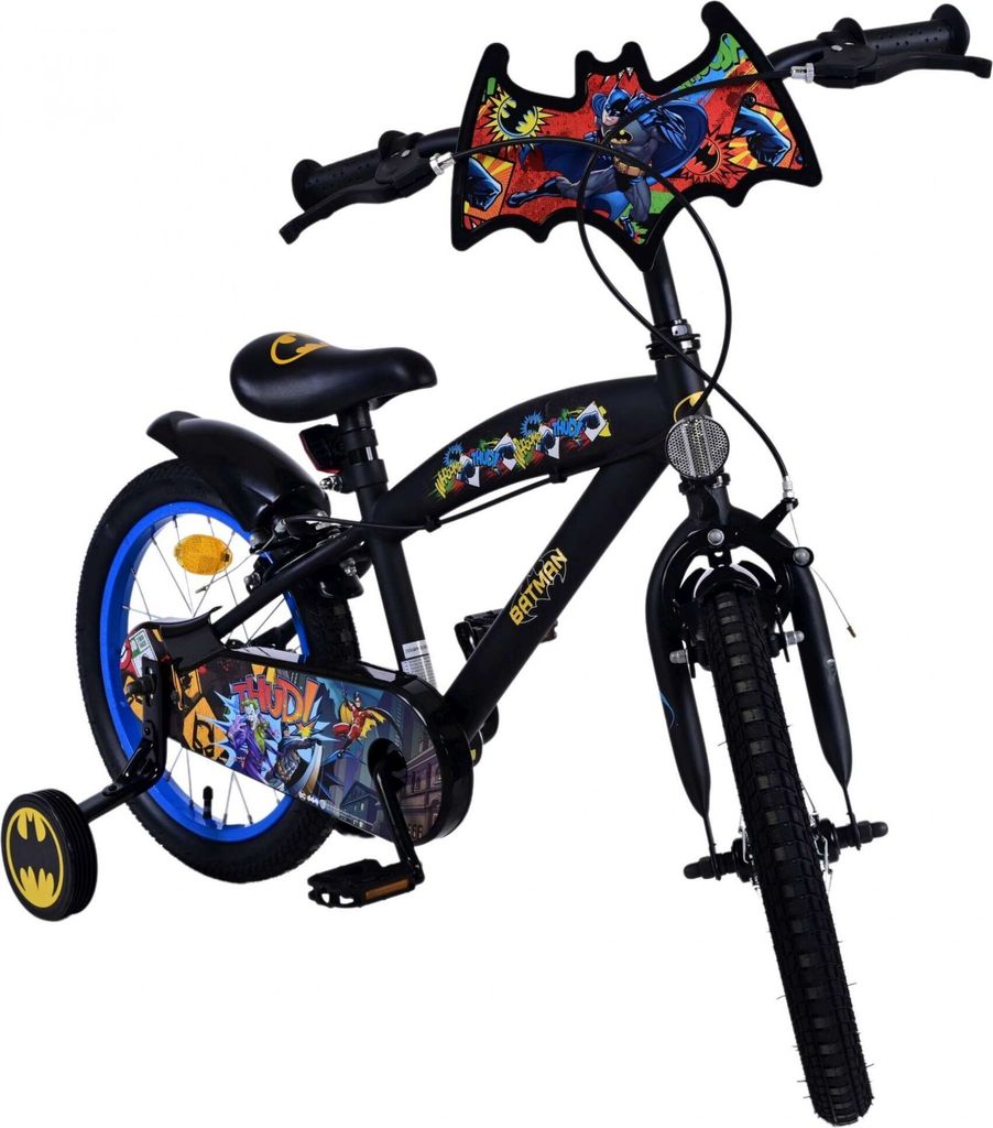 Kinderfahrrad  Batman  16  Zoll, ohne Rücktrittbremse Produktbild 2