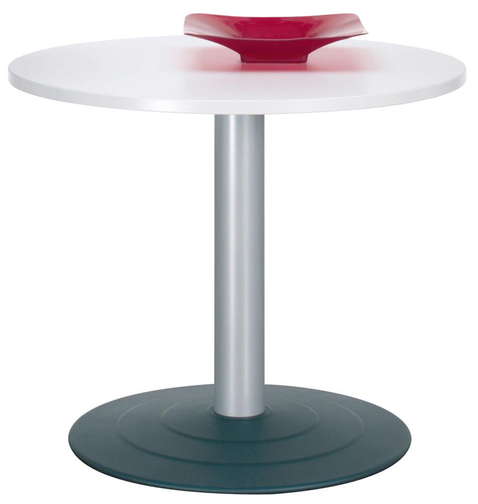 Geramöbel Konferenztische LichtgrauD-900Lichtgrau, rund Säul