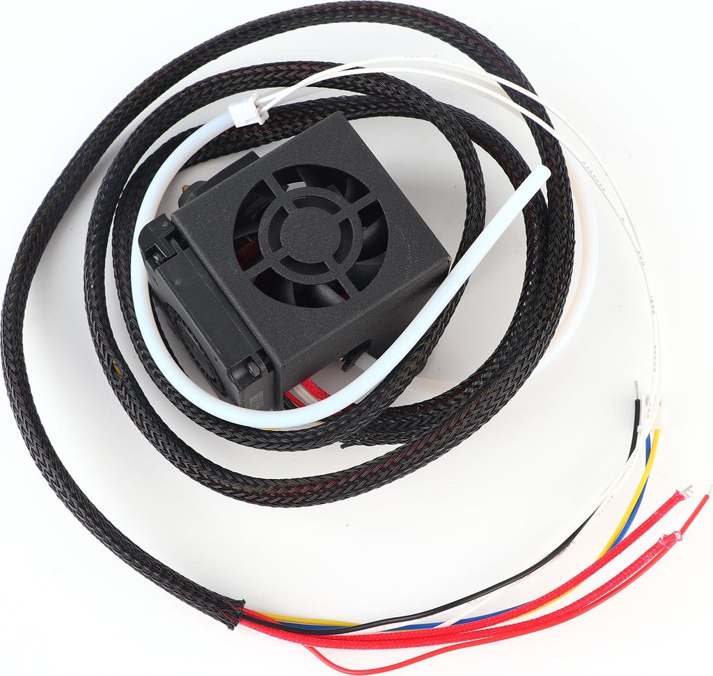 Extruder-Kit 3D-Druckerzubehör passend für CR-10/Ender3 Komplettset Düsen Lüfter 80 24 V