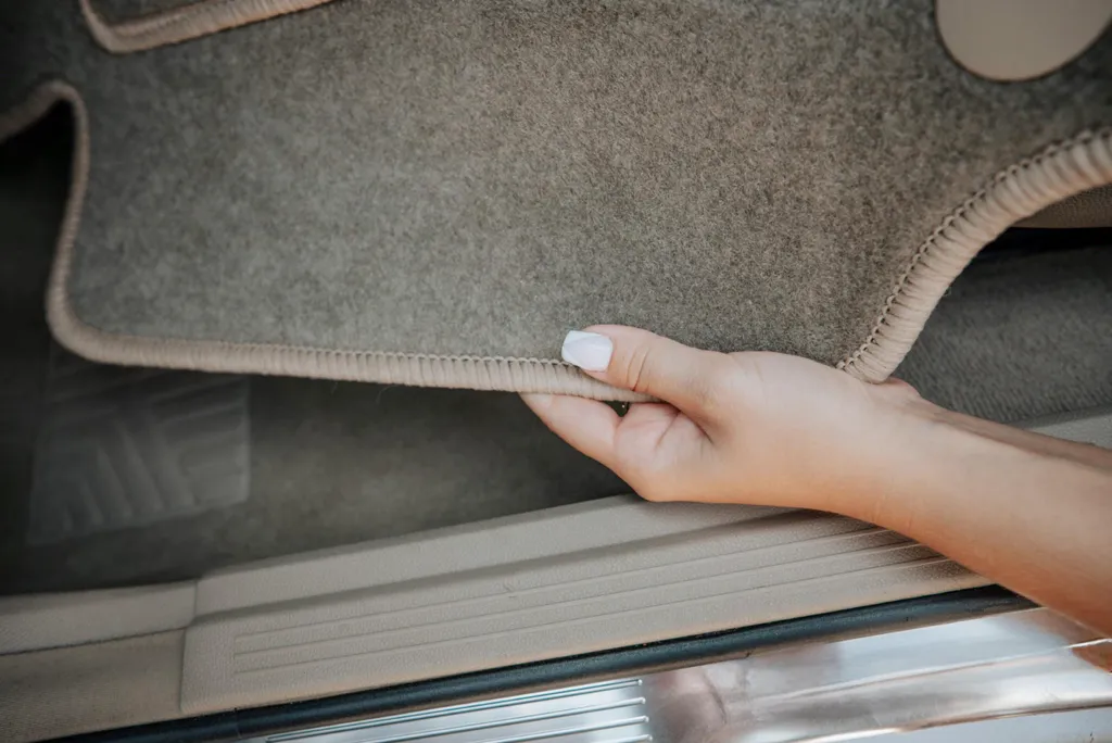 Tappetino Premium Beige Honda Civic VII - Velluto Soft Touch Misura - 7