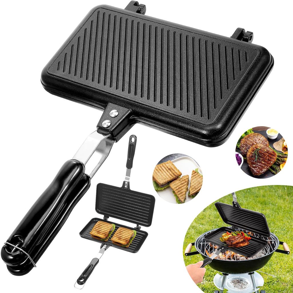 Sandwichmaker, Camping Doppelseitige Bratpfanne, Camping Produktbild 