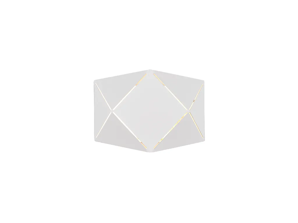 Trio Zandor 223510131 Lampada Parete Metallo Bianco | Luce d'Accento