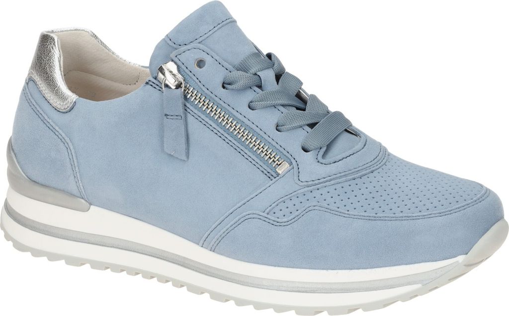 Gabor 46.528 Damenschuhe - Halbschuhe - Sneaker blau Produktbild 
