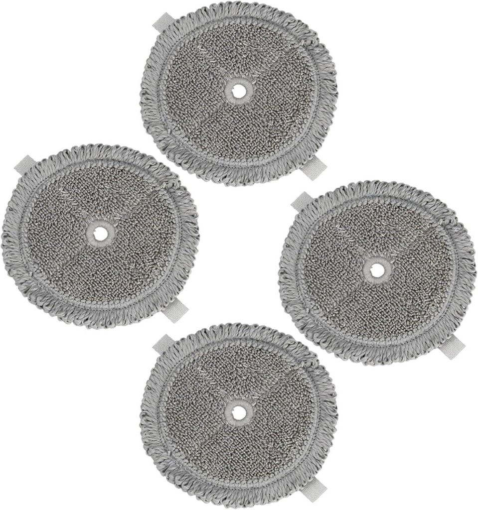 Wischpads Mikrofaser-Ersatztücher für Bosch Unlimited 7 ProHygienic Staubsauger, kompatibel mit BCS71HYG1 BCS712HYG5 BBS71BHYG (4 Stück)