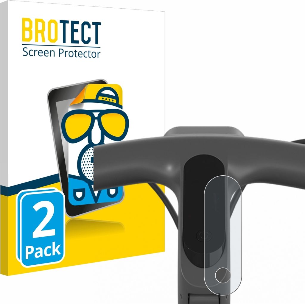 2x BROTECT Schutzfolie für Egret Ey 1 Displayschutz Displayschutzfolie Folie Matt Entspiegelungsfolie