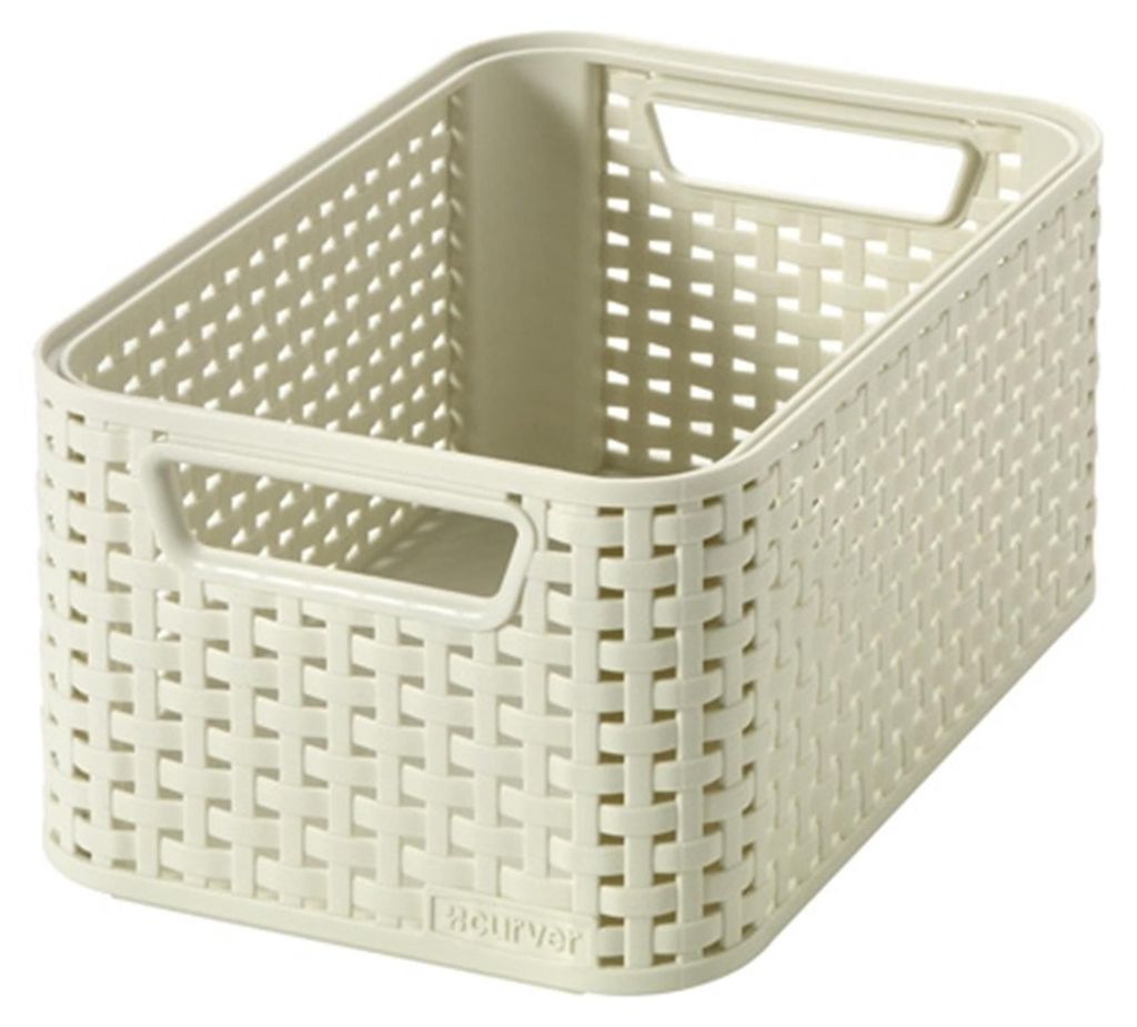 CURVER Úložný box Rattan Style2 S - krémový 03614-885 Obrázek produktu 