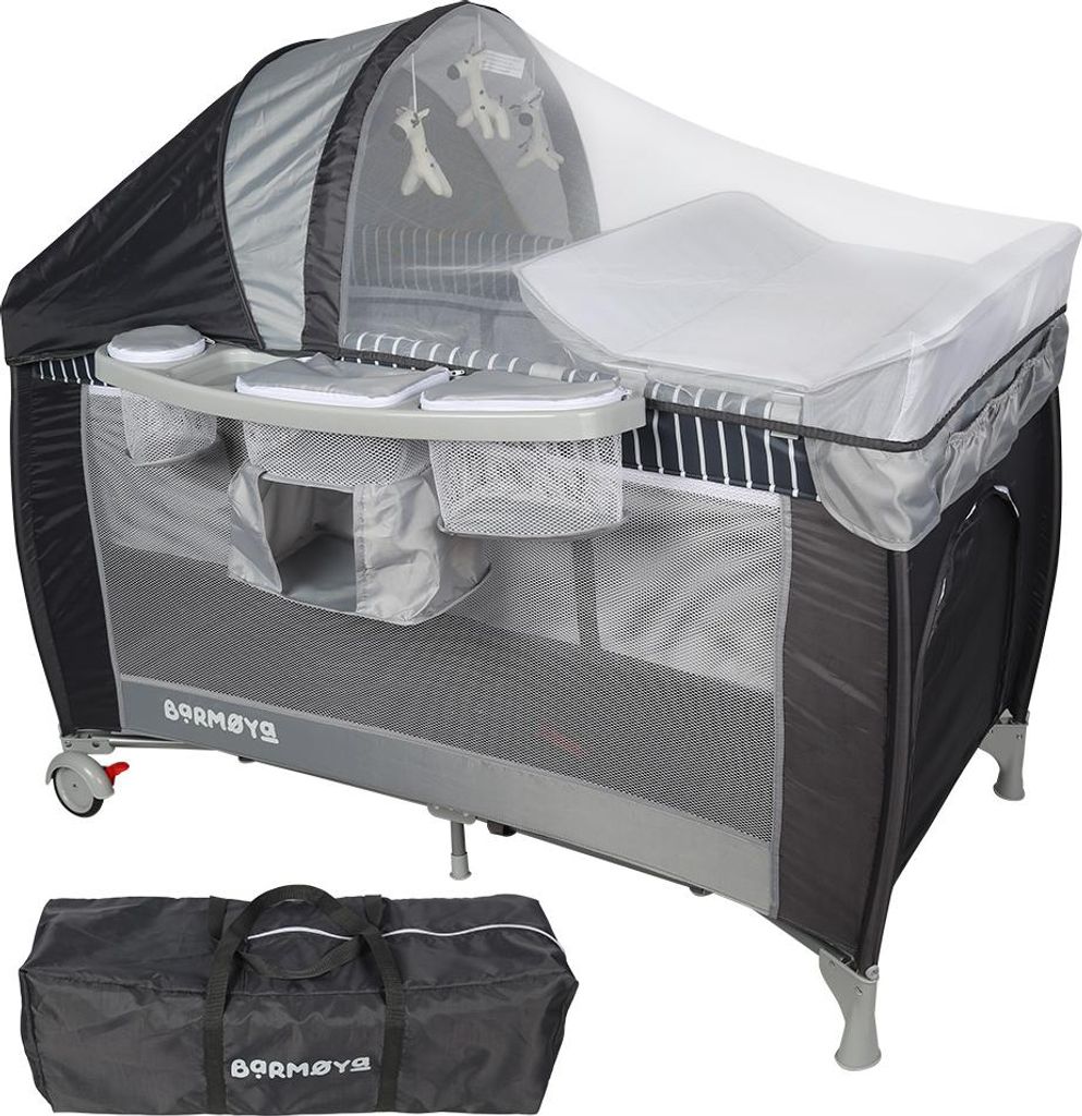 Einheitsgröße BM-13|Barmøya 3-in-1 Baby-Reisebett mit Produktbild 