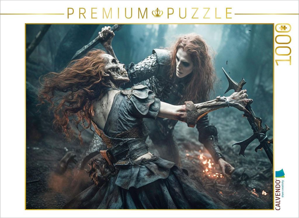CALVENDO Puzzle Untote | 1000 Teile Lege-Größe 64x48cm Produktbild 