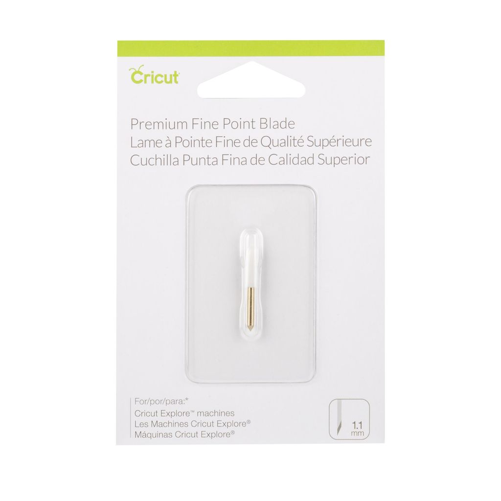 Cricut Premium Fine-Point Blade, Ersatzklingen, Gold, Weiß, Produktbild 