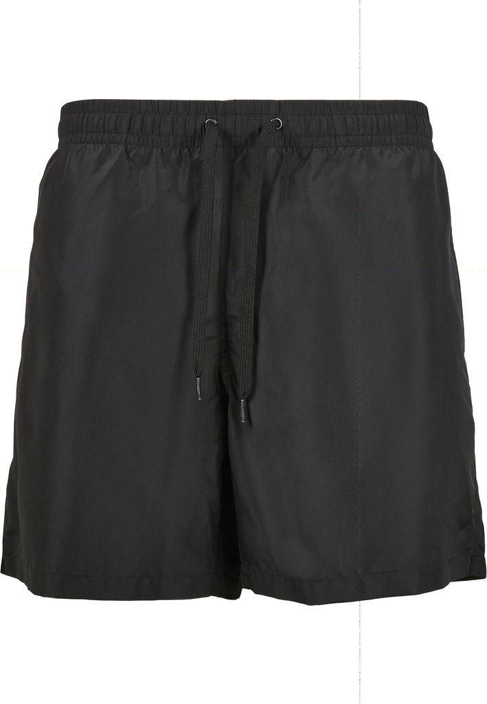 Build Your Brand - Badeshorts, recyceltes Material für Herren RW8008 (3XL) (Schwarz)