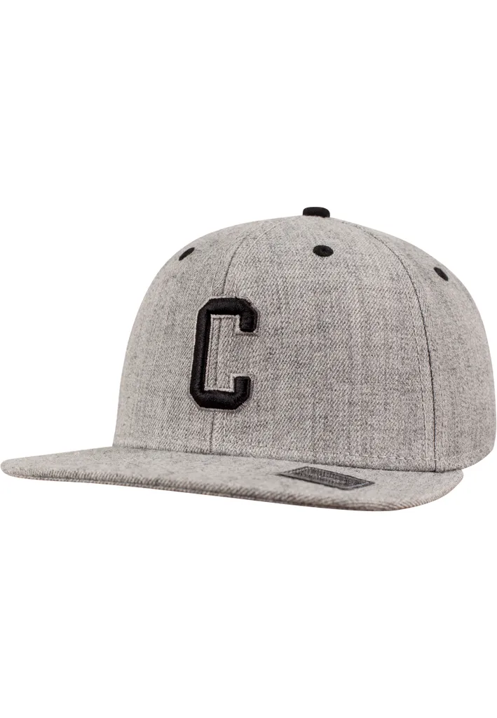 Urban Classics Snapback C - Grigio Melange - Taglia M/L - Originale