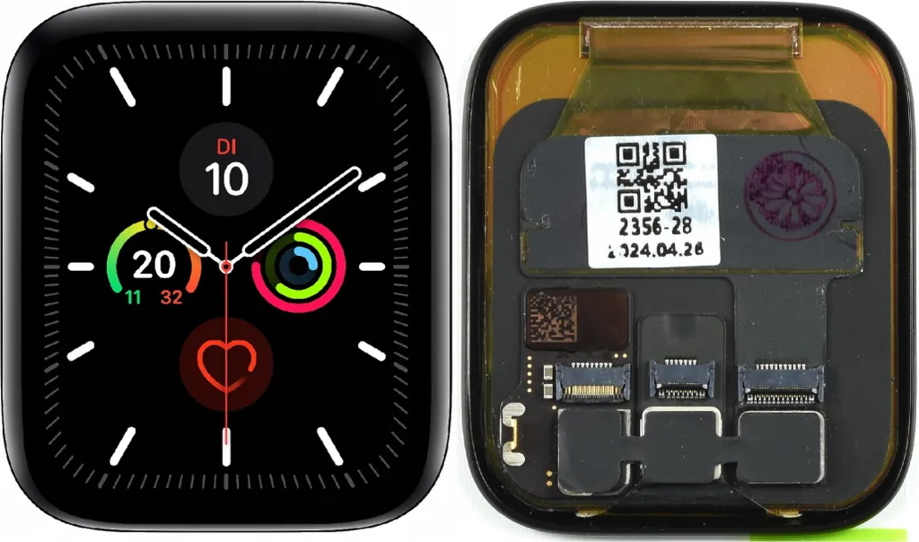 Dalle OLED de Remplacement pour Smartwatch Apple Watch 4 44mm A2008