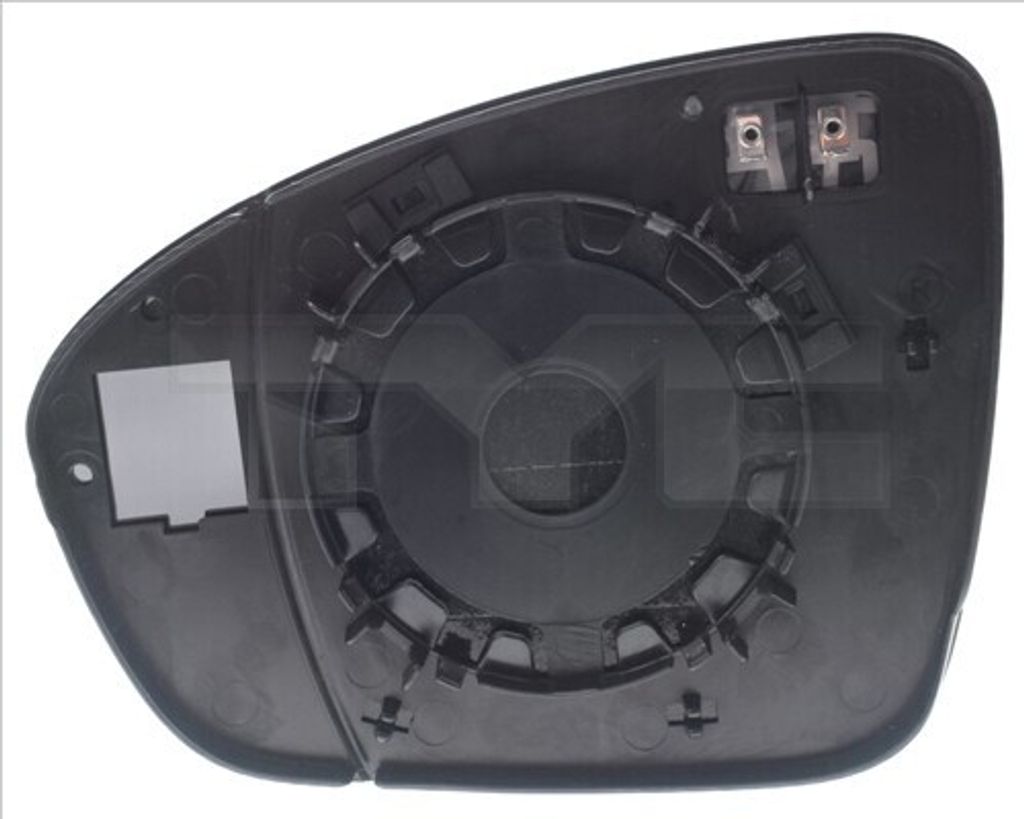 TYC Spiegelglas Außenspiegel Rechts für RENAULT Clio V Schrägheck (BF) Konvex Beheizbar 328-0269-1