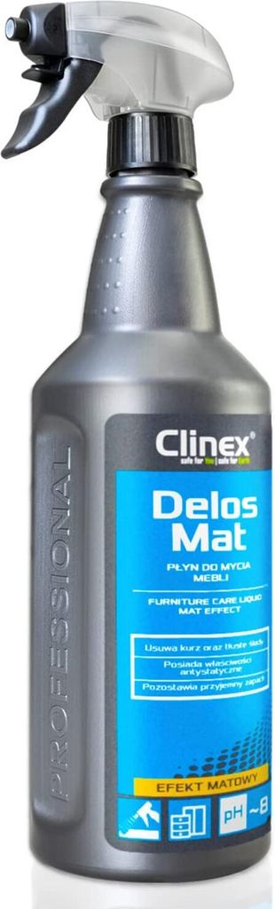 Clinex Čistič nábytku "Delos Mat" 1 l - Péče o nábytek - Obrázek produktu 