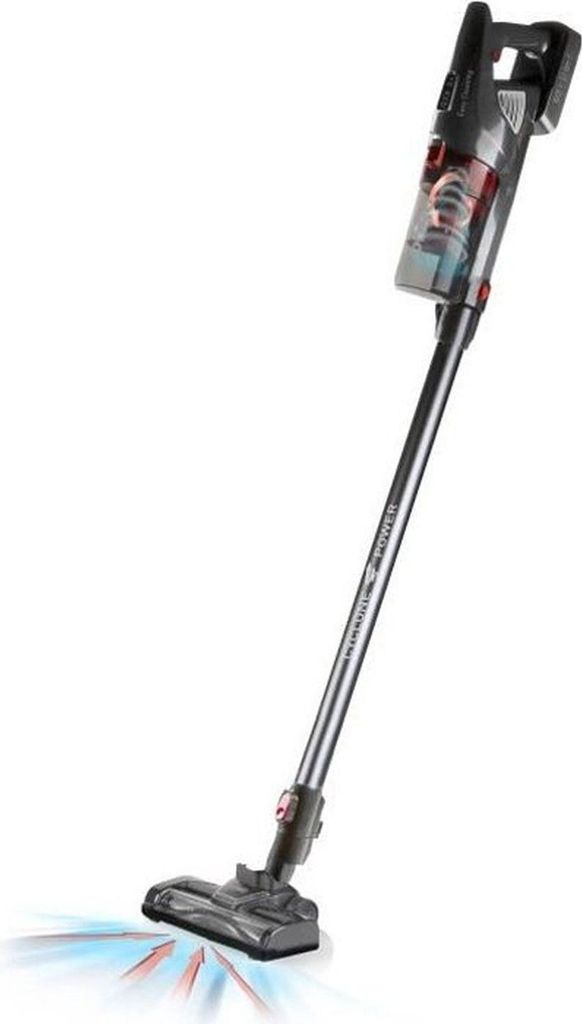 Domo DO1032SV, Stabstaubsauger, Beutellos, Grau, 0,6 l, Produktbild 